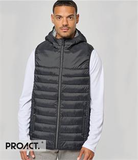 Proact Hooded Padded Bodywarmer